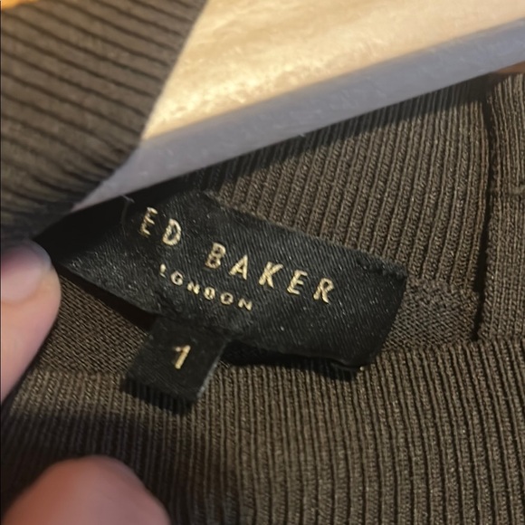 Ted Baker Green and Black Maxi Dress - Picture 2 of 14